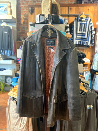 UNSOUND SURF WILSONS LEATHER JACKET