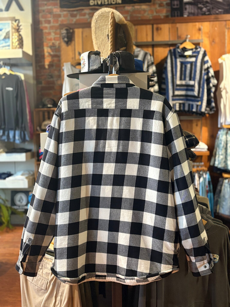 OBEY OBEY SHERPA LINED FLANNEL