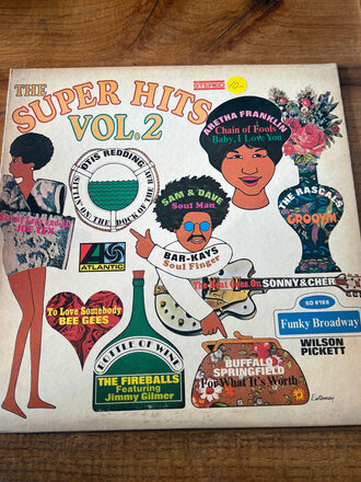 UNSOUND SURF ARETHA FRANKLIN RECORD: THE SUPER HITS VOL. 2