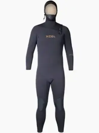 XCEL MENS COMP+ HOODED FULL WETSUIT 5/4MM L
