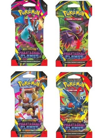 POKEMON PHANTASMAL FLAMES SLEEVED BOOSTER PACK
