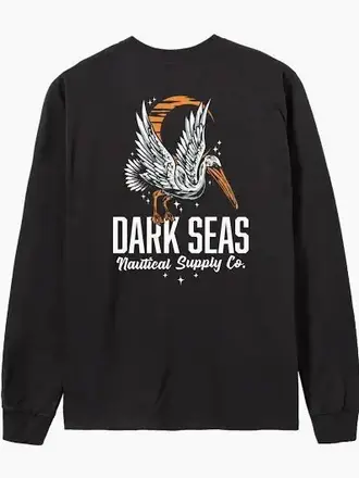 DARK SEAS DARK SEAS NITE FLYER LS TEE