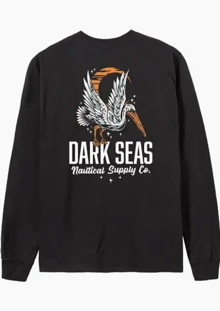 DARK SEAS DARK SEAS NITE FLYER LS TEE