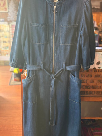 UPCYCLED WYSE DENIM DRESS SIZE 6
