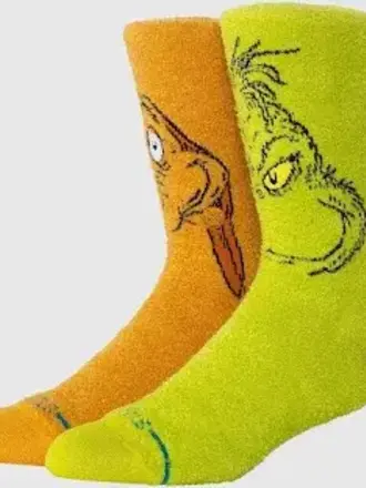 STANCE GRINCH AND MAX STANCE SOCKS