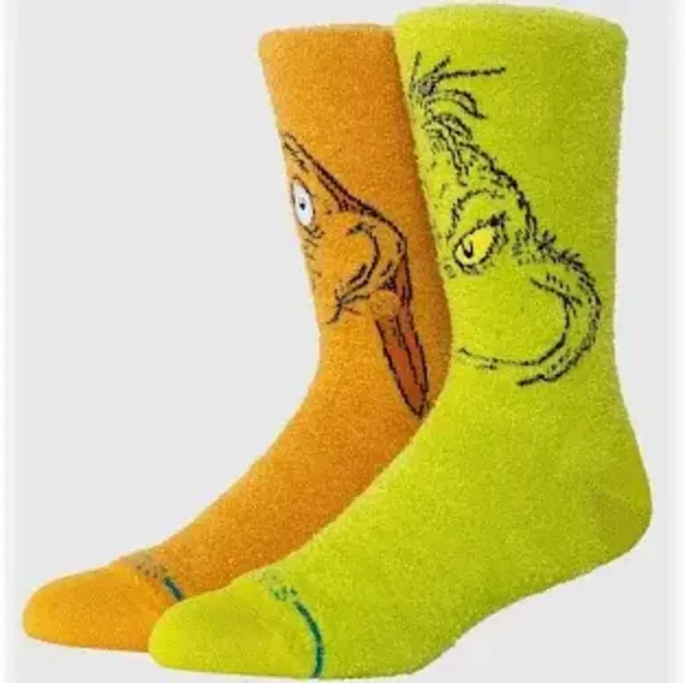 STANCE GRINCH AND MAX STANCE SOCKS