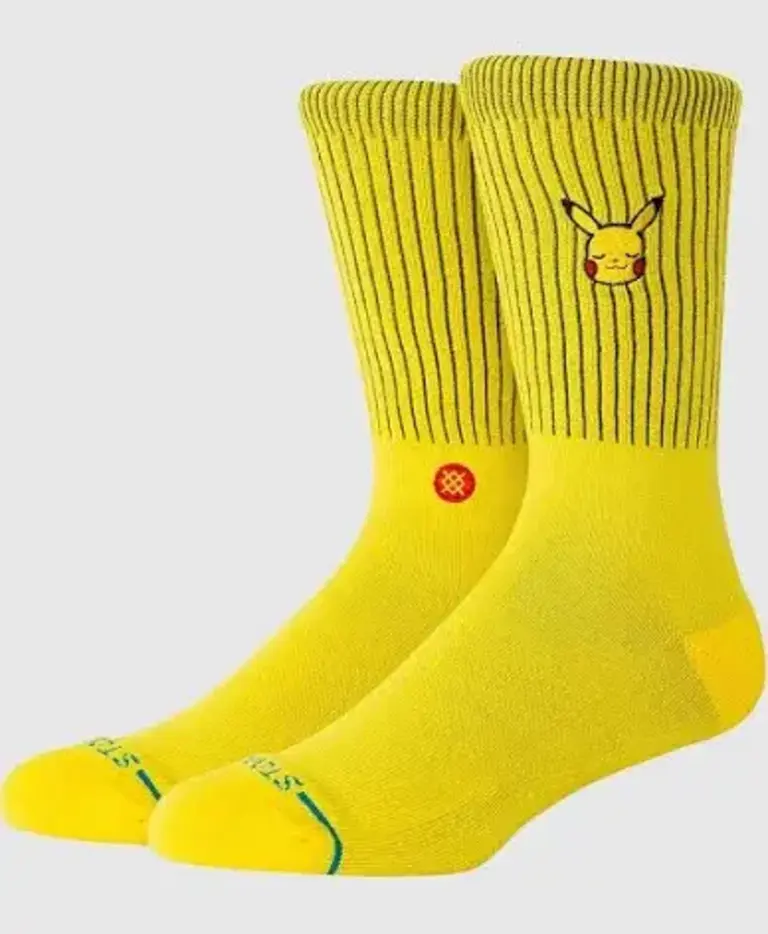 STANCE PIKACHU KIDS CREW STANCE SOCKS