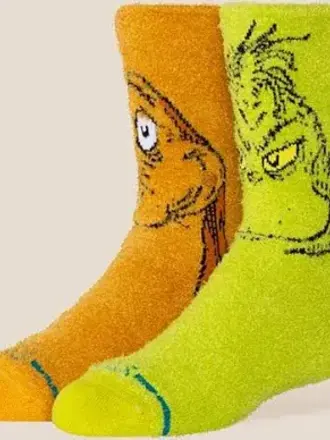 STANCE STANCE GRINCH AND MAX KIDS SOCKS