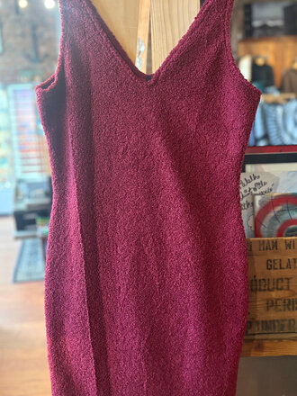 LUVLIZ FUZZY KNIT DRESS SIZE L