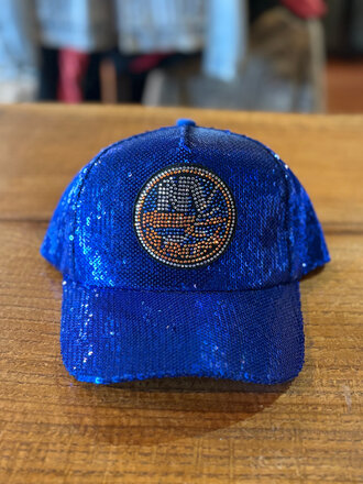 NY ISLANDERS BEDAZZLED HAT