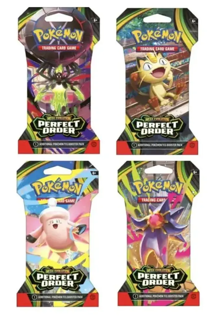 POKEMON PERFECT ORDER SLEEVED BOOSTER SINGLE PACK