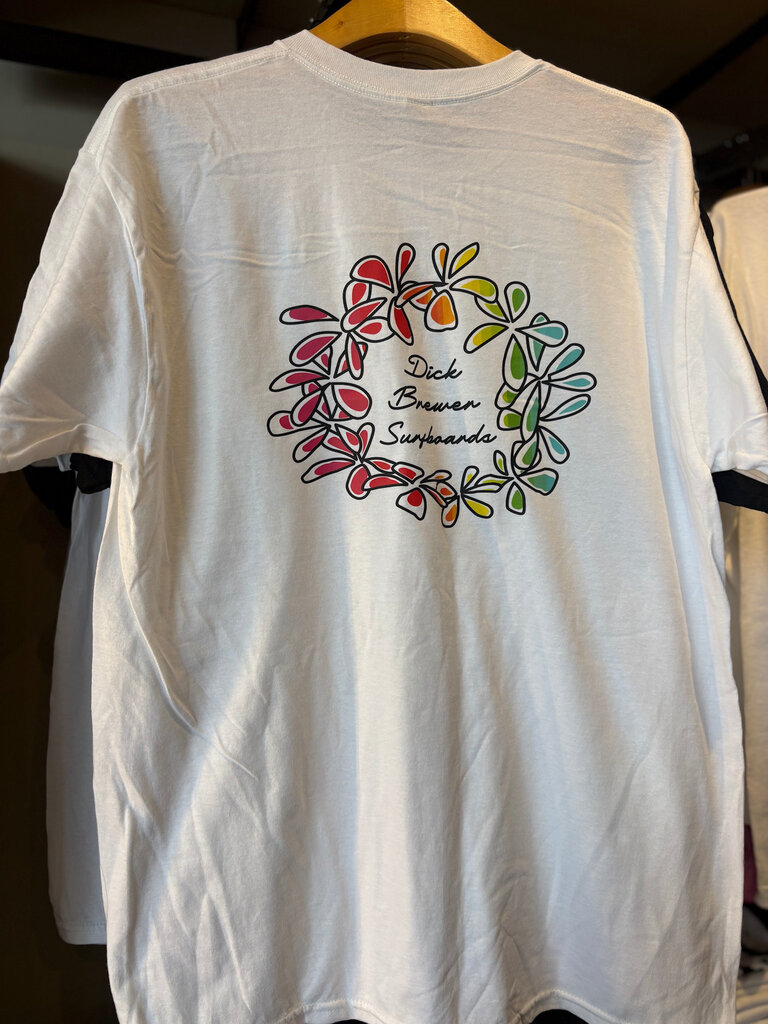 DICK BREWER SURFBOARDS DICK BREWER SURFBOARD RAINBOW TEE