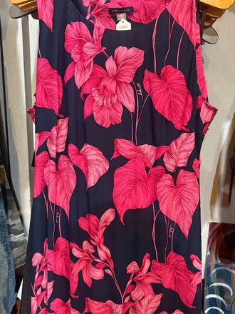 TOMMY HILFIGER FLORAL MIDI DRESS