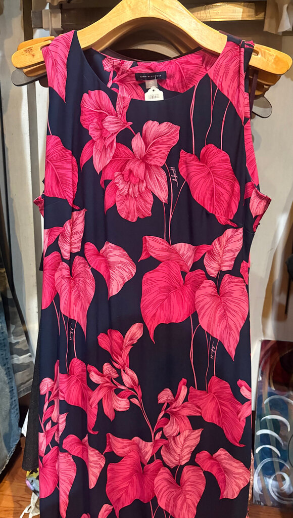TOMMY HILFIGER FLORAL MIDI DRESS