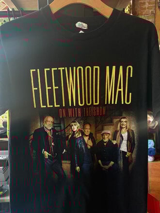 VINTAGE FLEETWOOD MAC ON WITH THE SHOW TEE