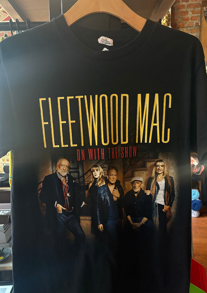 VINTAGE FLEETWOOD MAC ON WITH THE SHOW TEE