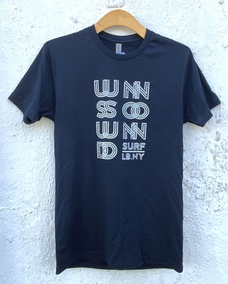 UNSOUND SURF UNSOUND SURF DOUBLE VISION TSHIRT NVY / WHT XL