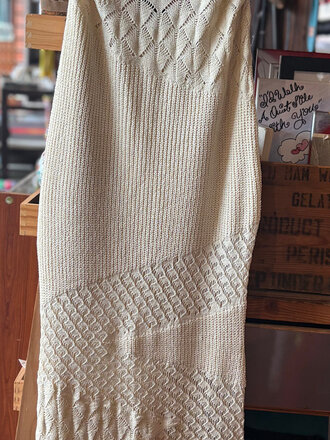 FASHION NOVA KNITTED MAXI DRESS