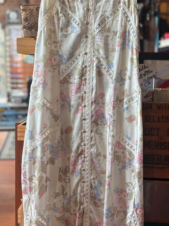 RECLAIMED VINTAGE MIDI DRESS