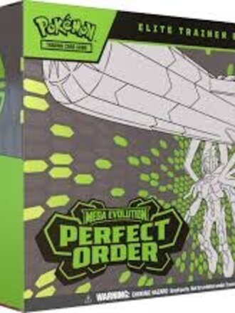 POKEMON TCG MEGA EVOLUTION-PERFECT ORDER TRAINER BOX
