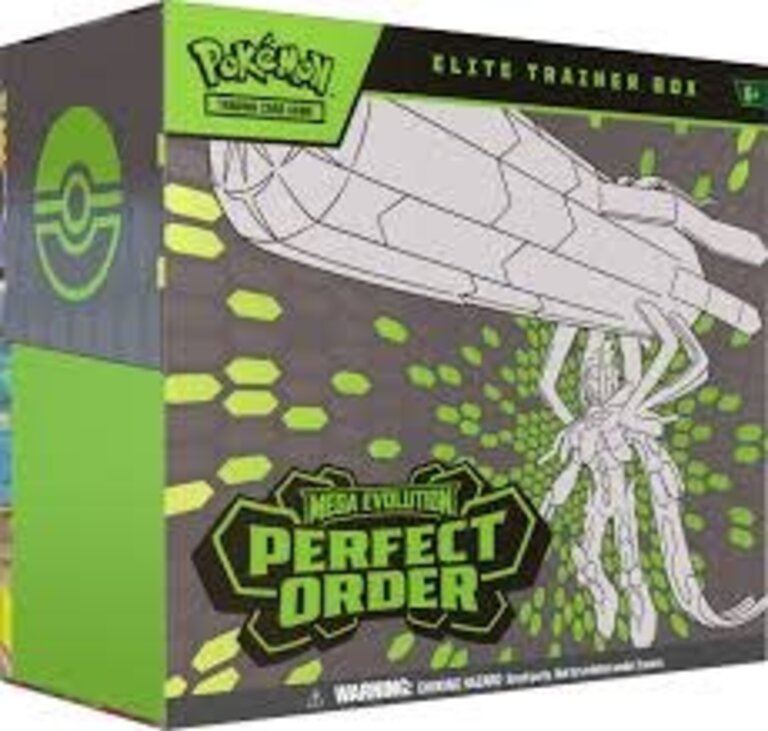 POKEMON TCG MEGA EVOLUTION-PERFECT ORDER TRAINER BOX