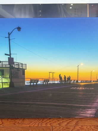 LBNY BOARDWALK CANVAS PRINT