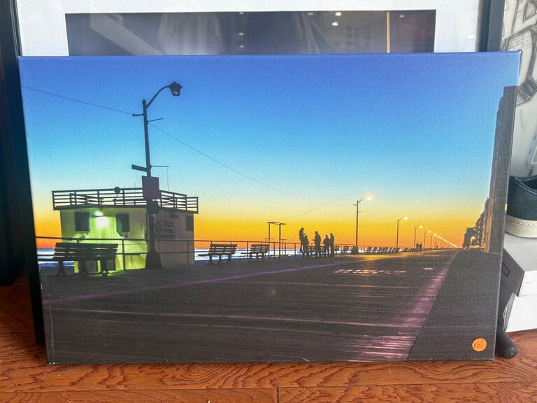 LBNY BOARDWALK CANVAS PRINT