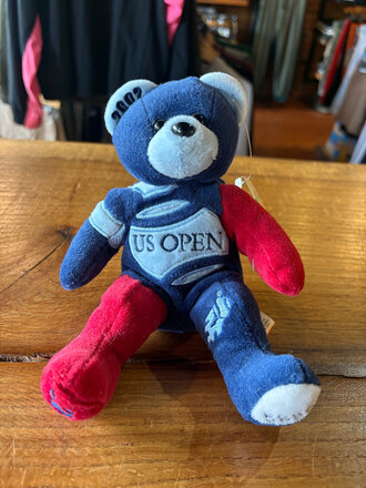 VINTAGE 2002 US OPEN TEDDY BEAR