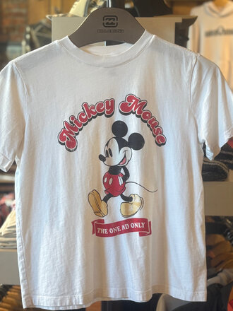 MICKEY MOUSE CROP TOP TEE
