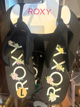 ROXY VISTA FLORAL FLIP FLOPS