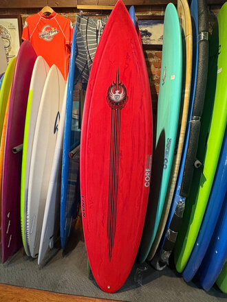 CANNIBAL SURFBOARDS CANNIBAL CORE THUSTER SHORTBOARD 6'2