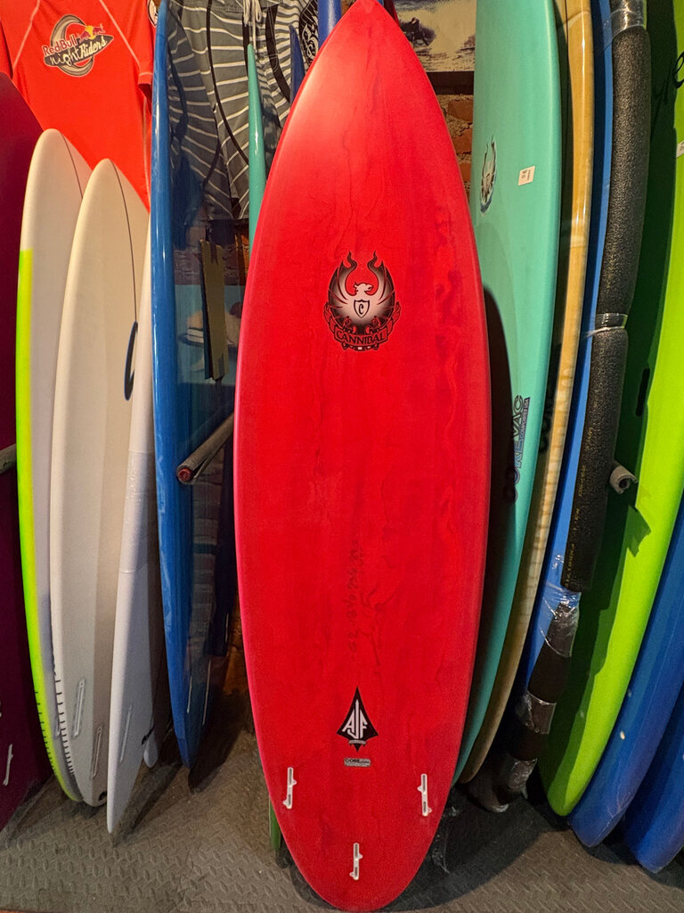 CANNIBAL SURFBOARDS CANNIBAL CORE THUSTER SHORTBOARD 6'2