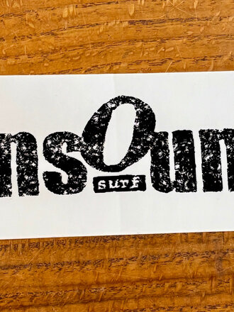 UNSOUND SURF UNSOUND SURF OG STICKER