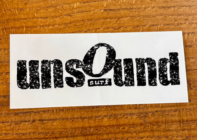 UNSOUND SURF UNSOUND SURF OG STICKER