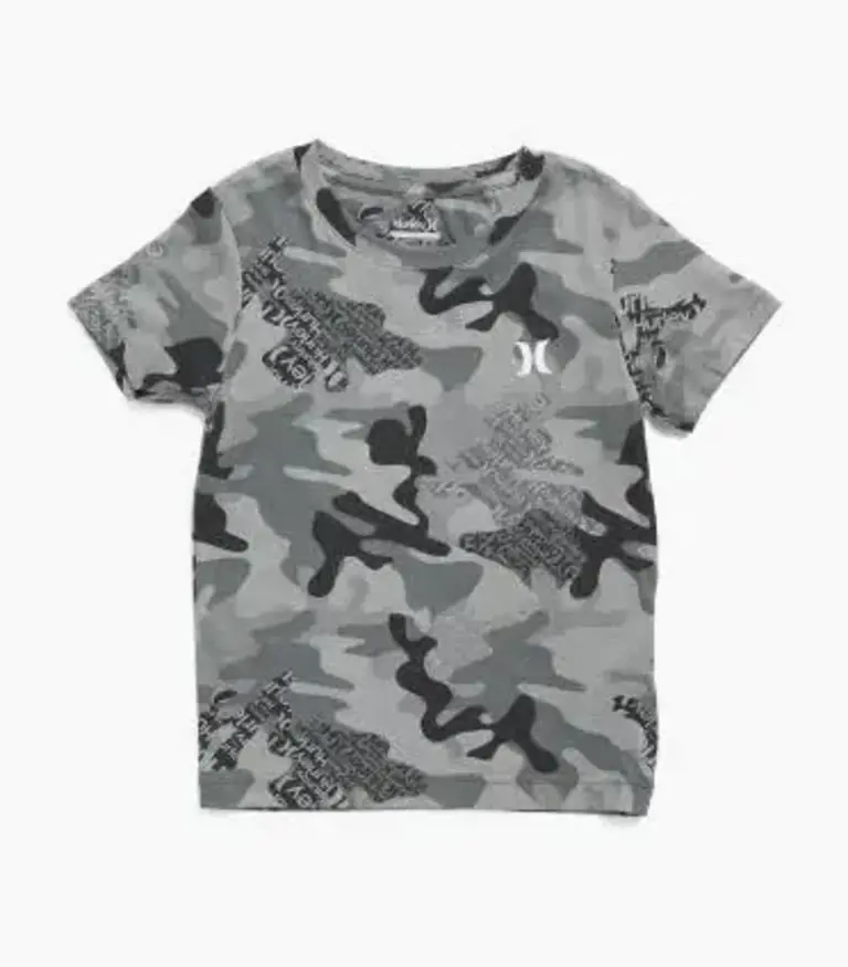 HURLEY HURLEY YOUTH GREY CAMO SS TEE