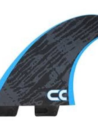 FCS FCS II CROSBY COLAPINTO PC TRI FINS BLACK BLUE MEDIUM