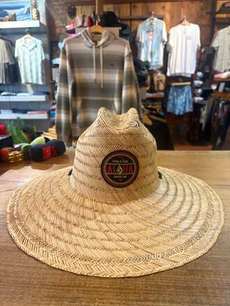 VOLCOM VOLCOLM HAWAII STRAW HAT