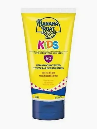 BANANA BOAT KIDS SPF 60 SUNSCREEN LOTION