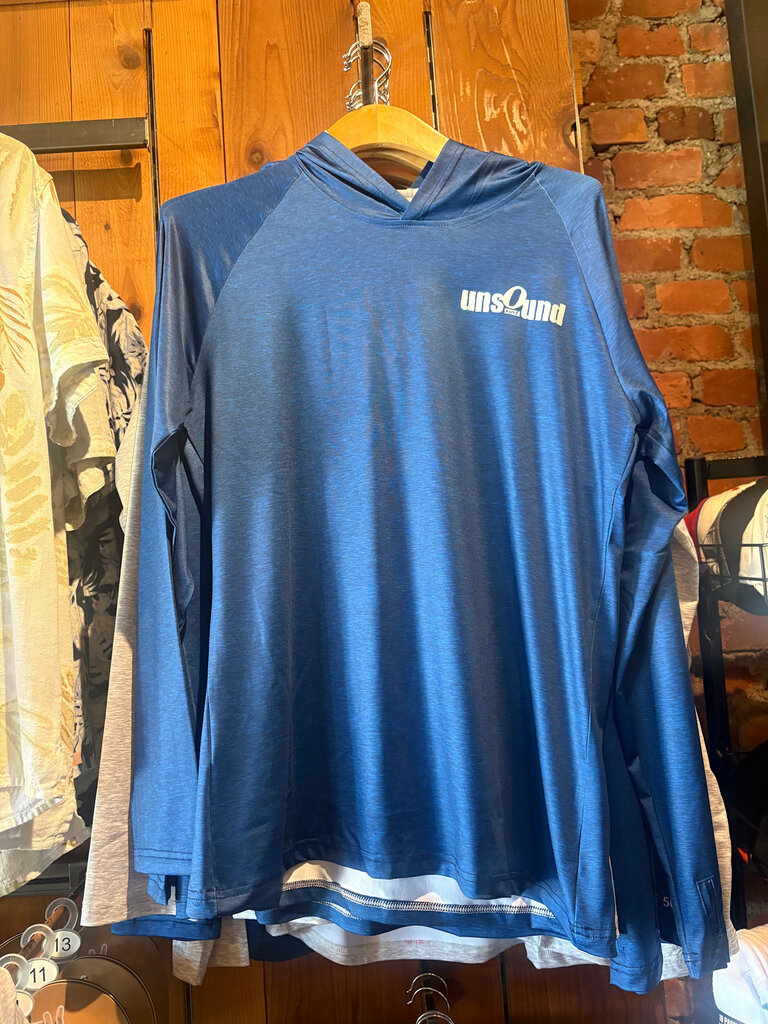 UNSOUND SURF UNSOUND SURF OG LOGO UV HOODED RASHGUARD