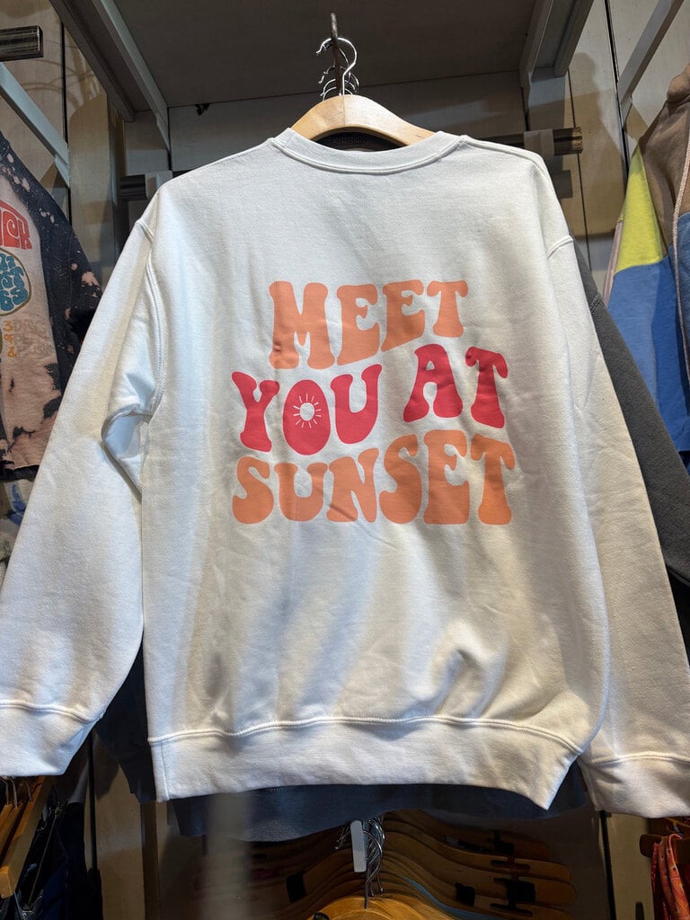 MEET YOU AT SUNSET CUSTOM HOODIE