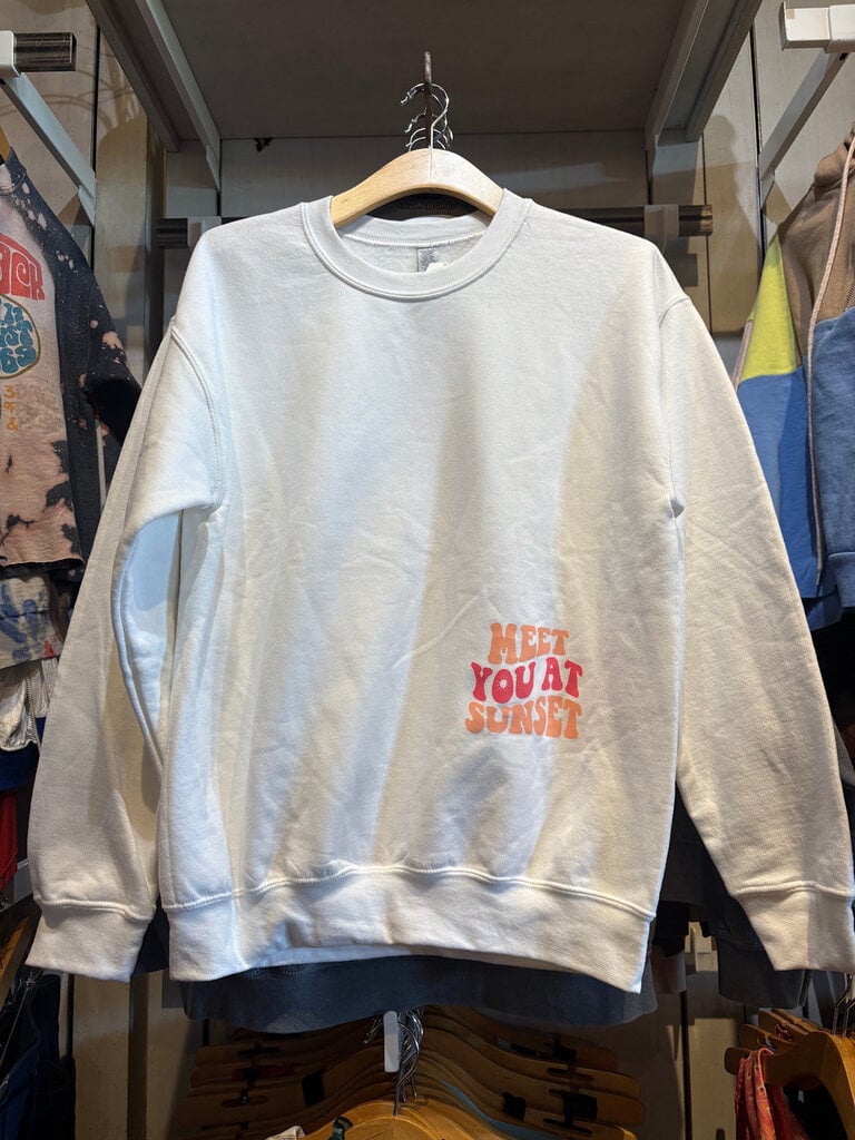 MEET YOU AT SUNSET CUSTOM HOODIE