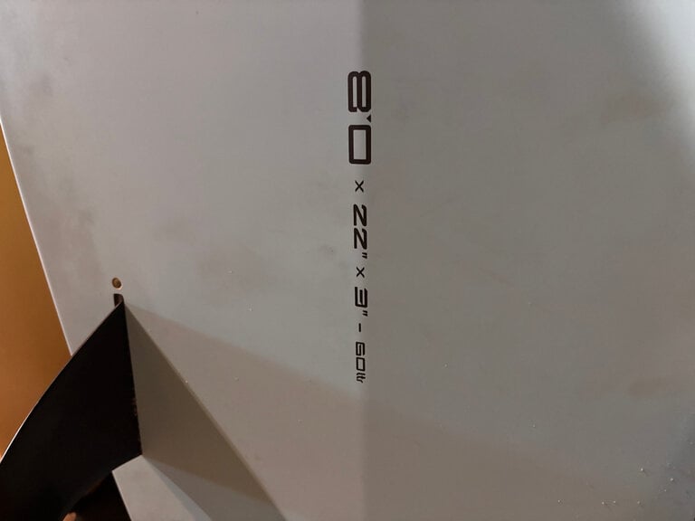 torq 8'0  TRI FIN TORQ FUNBOARD