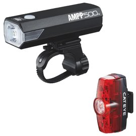 Cateye LIGHTSET AMPP 500 & RAPID MINI