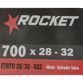 Rocket TUBE 700 x 28/32 48mm SCHRADER VALVE