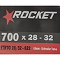 Rocket TUBE 700 x 28/33 48mm Schrader Valve