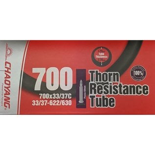 Chaoyang TUBE 700 x 33/37 PRESTA VALVE THORN RESISTANT