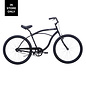 MALVERN STAR LOCAL CRUISER MATT BLACK