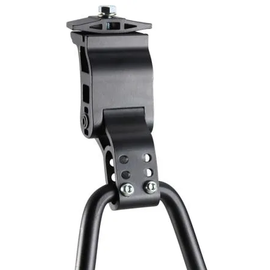 Pro Series KICKSTAND 24-28 ADJUST CENTRE MOUNT DOUBLE LEG Alloy Black