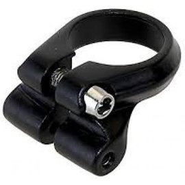 SEAT CLAMP ALLOY  34.9mm Black