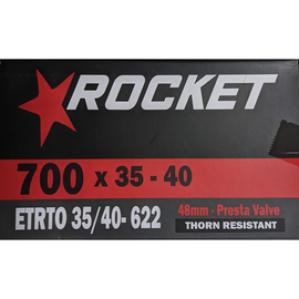 Rocket TUBE 700 x 35/40 THORN RESISTANT PRESTA VALVE 48mm